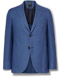 ZEGNA - Oasi Linen Suit Jacket - Lyst