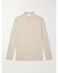 Lardini - Virgin Wool Polo Shirt - Lyst