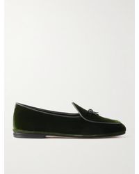 Rubinacci - Marphy Loafers aus Samt mit Lederbesatz und Schleife - Lyst