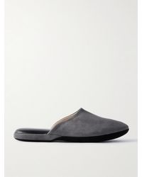 Charvet - Suede Slippers - Lyst