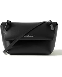 Acne Studios - Alexandria Large Mini Leather Messenger Bag - Lyst