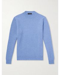 Slowear - Zanone Slim-Fit Ribbed Wool Sweater - Lyst