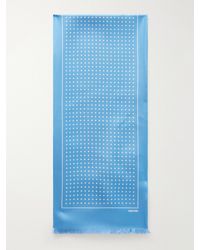 Tom Ford - Polka-Dot Silk-Satin Scarf - Lyst