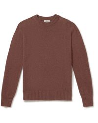 Altea - Virgin Wool And Cashmere-blend Sweater - Lyst