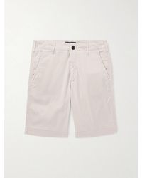 Vilebrequin - Ponche Straight-Leg Stretch Lyocell And Cotton-Blend Gabardine Shorts - Lyst
