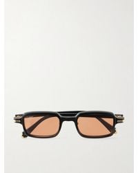Cartier - Godron De Cartier Square-frame Acetate Sunglasses - Lyst