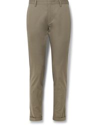 Paul Smith - Slim-fit Cotton-blend Twill Trousers - Lyst