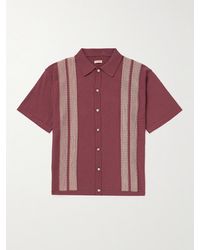 Kapital - Tennessee Striped Cotton-blend Jacquard Shirt - Lyst