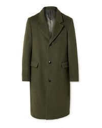 Officine Generale - Sirius Wool And Cashmere-blend Coat - Lyst