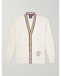 Ralph Lauren - Wimbledon Capsule Cotton And Silk Cardigan - Lyst