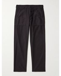 Orslow - Straight-leg Cotton Cargo Trousers - Lyst