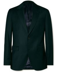 Paul Smith - Wool And Cashmere-blend Flannel Blazer - Lyst