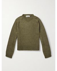Our Legacy - True Wool And Silk-Blend Sweater - Lyst