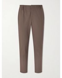 NN07 - Billie 10038 Straight-Leg Seersucker Drawstring Trousers - Lyst