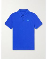 Canada Goose - Beckley Logo-Appliquéd Paneled Cotton-Piqué Polo Shirt - Lyst