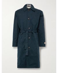 Massimo Alba - Mustang Woven Trench Coat - Lyst