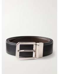 ZEGNA - 3Cm Reversible Leather Belt - Lyst