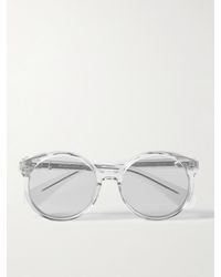 Jacques Marie Mage - Round-Frame Acetate Sunglasses - Lyst