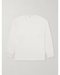 A.PRESSE - Cotton And Cashmere-Blend T-Shirt - Lyst
