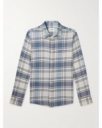 NN07 - Cohen 5972 Checked Cotton-flannel Shirt - Lyst