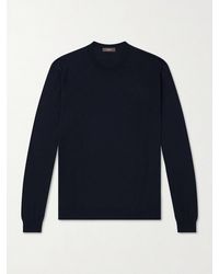 Slowear - Cotton And Silk-blend Sweater - Lyst
