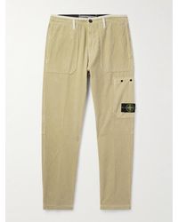 Stone Island - Pantaloni A Gamba Dritta - Lyst