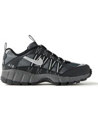Nike - Air Humara Qs Leather-trimmed Mesh Sneakers - Lyst