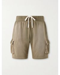 Les Tien - Yacht Straight-Leg Cotton-Jersey Cargo Shorts - Lyst