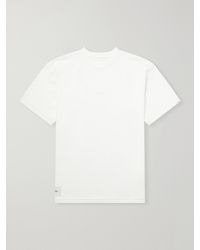 WTAPS - Sign-Yd Cotton-Jersey T-Shirt - Lyst