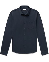 Club Monaco - Cotton-blend Jersey Shirt - Lyst
