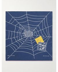 Kapital - Fastcolor Printed Selvedge Cotton-Voile Bandana - Lyst