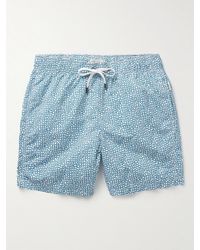 Onia - Charles Slim-fit Long-length Printed Swim Shorts - Lyst
