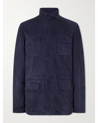 Thom Sweeney - Field Suede Jacket - Lyst