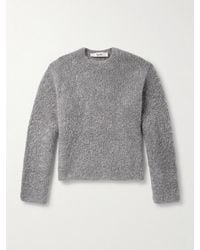 Séfr - Jermaine Mohair And Wool-blend Bouclé Sweater - Lyst