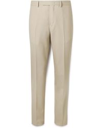 MR P. - Phillip Straight-leg Wool And Mohair-blend Suit Trousers - Lyst