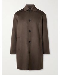 MR P. - Double-faced Wool And Cashmere-blend Felt Car Coat - Lyst