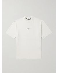 Stone Island - Logo-Print Cotton-Jersey T-Shirt - Lyst