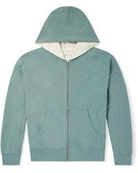 Visvim - Jumbo Cotton-Jersey Zip-Up Hoodie - Lyst