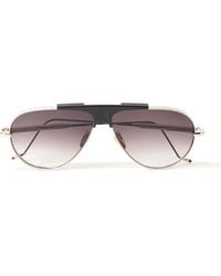 Jacques Marie Mage - Kyosho Daido Aviator-Style Beta Titanium Sunglasses - Lyst