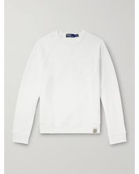 Polo Ralph Lauren - Logo-appliquéd Cotton-blend Jersey Sweatshirt - Lyst
