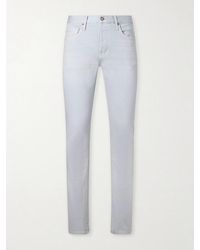 Tom Ford - Slim-Fit Straight-Leg Cotton-Blend Trousers - Lyst