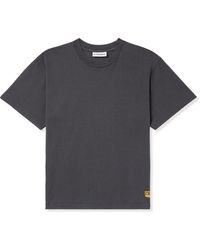 CHERRY LA - Escape Logo-print Garment-dyed Cotton-jersey T-shirt - Lyst