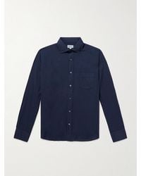 Hartford - Paul Pat Cotton-Poplin Shirt - Lyst
