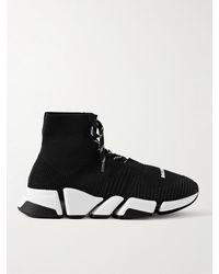 Balenciaga - Speed 2.0 Stretch-knit Sneakers - Lyst