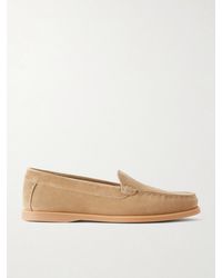 Saman Amel - City Suede Loafers - Lyst