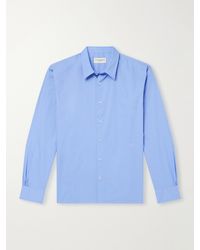Officine Generale - Eloi Cotton-poplin Shirt - Lyst