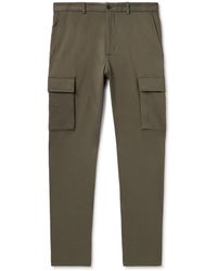Moncler - Straight-leg Cotton-jersey Cargo Trousers - Lyst