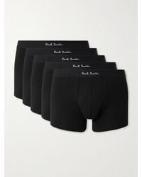 Paul Smith - Five-Pack Stretch Organic Cotton-Jersey Boxer Briefs - Lyst
