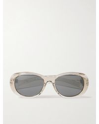 Saint Laurent - Round-Frame Acetate Sunglasses - Lyst