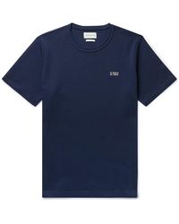 Oliver Spencer Kenmore Buttoned Organic-cotton Jersey Sweatshirt in